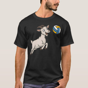 Camiseta Desporto de Animais Cabra de Volei