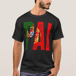 Camiseta Desporto Pai Português Amante Portugal amigo amigo