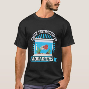 Camiseta Despovoado Facilmente Por Aquários Peixes Que Mant
