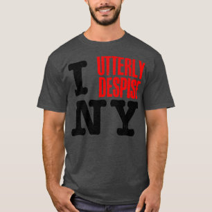 Camiseta Desprezo totalmente Nova Iorque