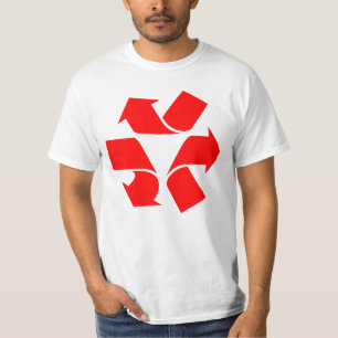 Camiseta Desreciclar símbolo