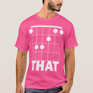 Camiseta Desse acorde de guitarra engraçado
