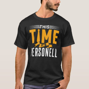 Camiseta Desta Vez É Pessoal Recursos Humanos do Funcionári