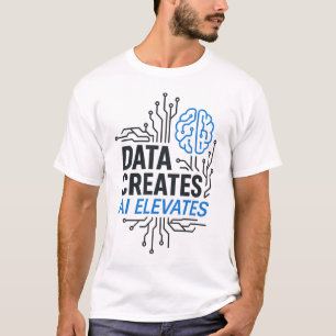 Camiseta Destaque da Fundação de Dados: Tecnologia de Eleva