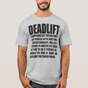Camiseta Destaque - Motivação de Workout Engraçado