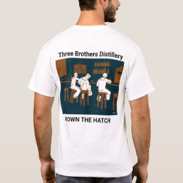 Camiseta Destilaria de três irmãos
