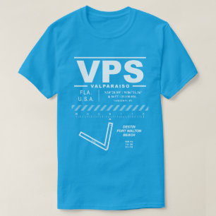 Camiseta Destin Fort Walton Beach Airport VPS