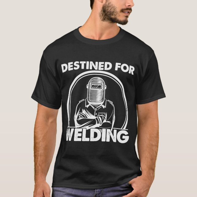 Camiseta Destinado a soldar soldadura de soldadura (Frente)