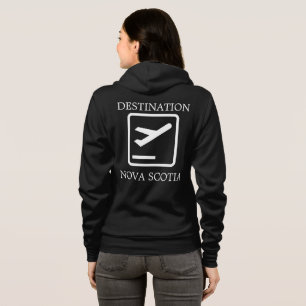 Camiseta Destino à Nova Escócia Oriental Hoodie