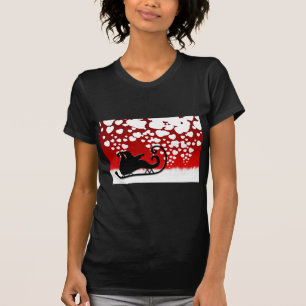 Camiseta Destino da paz do inverno do floco de neve do