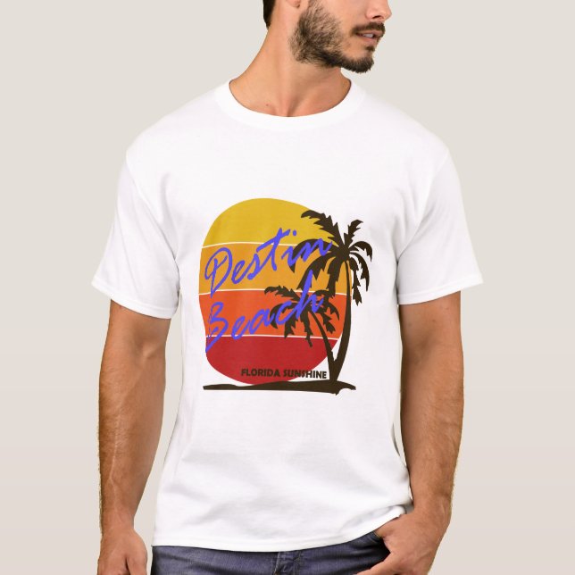 Camiseta Destino de Verão - Flórida (Frente)