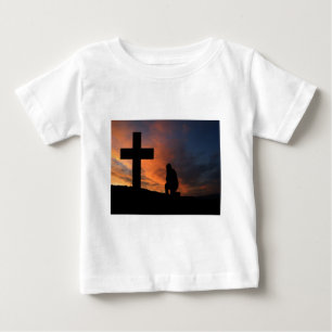 Camiseta Destino do amor da paz de Jesus da cruz da fé da