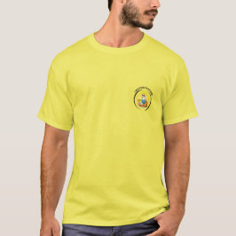 Camiseta destino ensolarado divertido gaivota praia viajant