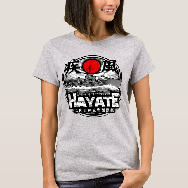 Camiseta Destroyer Hayate (Frente)