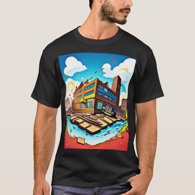 Camiseta destruição (Frente)