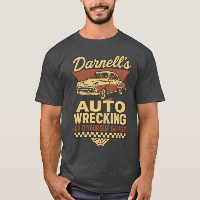 Camiseta Destruição Automática de Darnell (Frente)