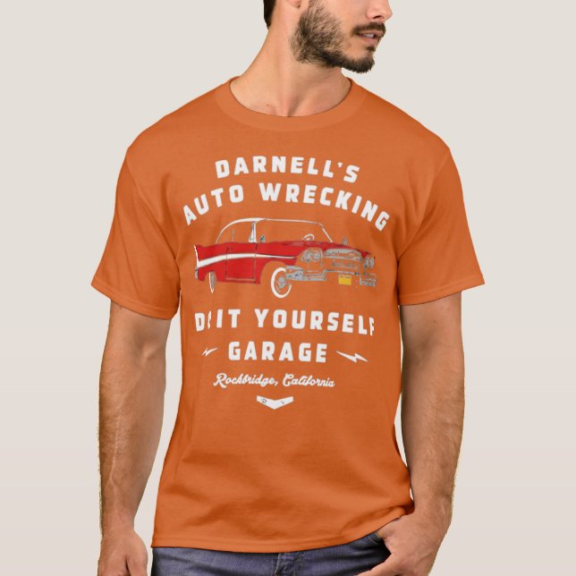 Camiseta Destruição automática de Darnell - Faça você mesmo (Frente)
