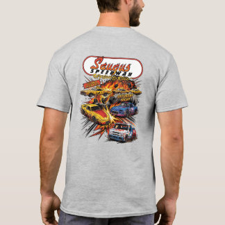 Camiseta Destruição Noturna de Sábado da Saugus Speedway