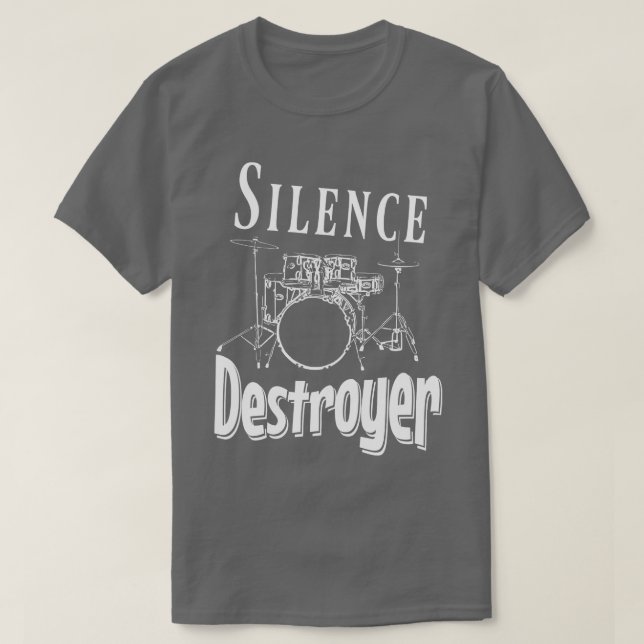 Camiseta Destruidor de silêncio 1 (Frente do Design)