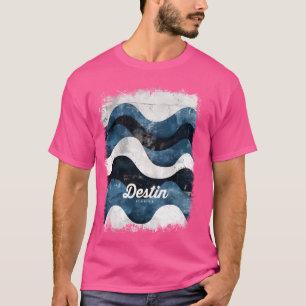 Camiseta Destruin Florida FL Tropical Beach Surfing Vin