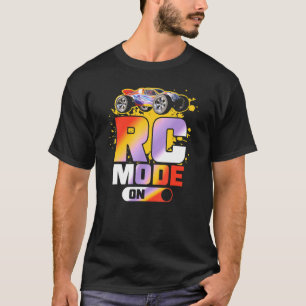 Camiseta Destruindo no Modo Rc Truggy no Carro Rc