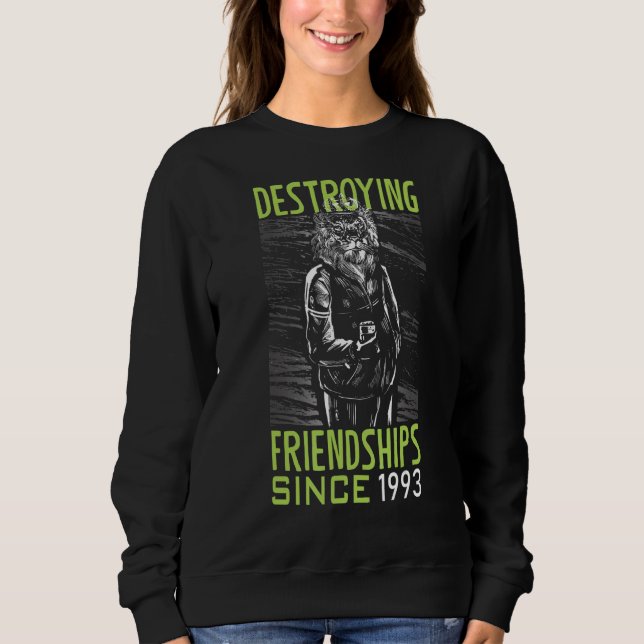 Camiseta Destruir amizade desde 1993 (Frente)