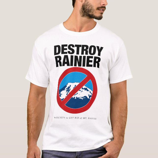 Camiseta Destruir Rainier (Frente)