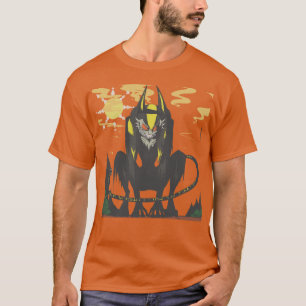Camiseta Desvanecimento do monstro negativo do solo