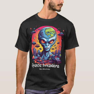 Camiseta Desvendando o Mistério dos Invasores Espaciais Ali