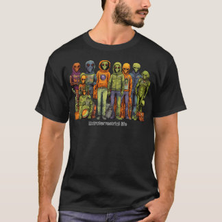Camiseta Desvendar O Mistério Dos Invasores Espaciais Da Al
