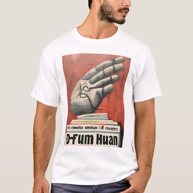 Camiseta "Desvio do Paradigma Orçamental: Defund Human Reso (Frente)