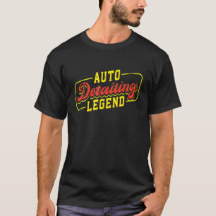 Camiseta Detalhador Automático de Carro de Legenda Detalhad