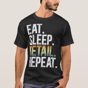 Camiseta Detalhador Automático Detalhado Automático do Carr