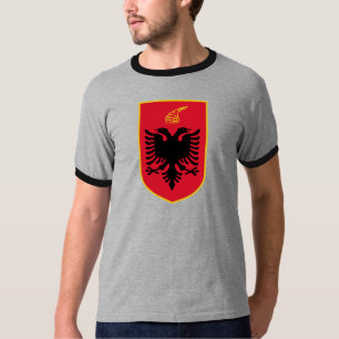 Camiseta Detalhe da brasão de Albânia