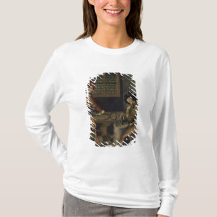 Camiseta Detalhe da paisagem da mineração, 1521