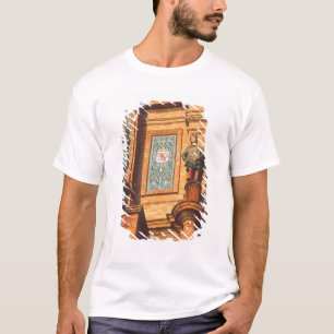 Camiseta Detalhe de estátua de cerâmica na Plaza de Espana 