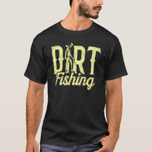 Camiseta Detecção de Detector de Detecção de Metal de Pesca