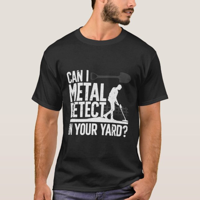 Camiseta Detecção De Metais Para Detector De Metais (Frente)