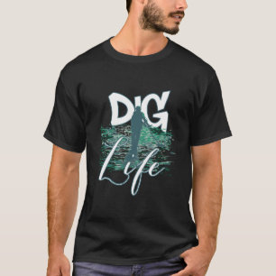 Camiseta Detecção de metais - Vida de cão - Caça na praia -