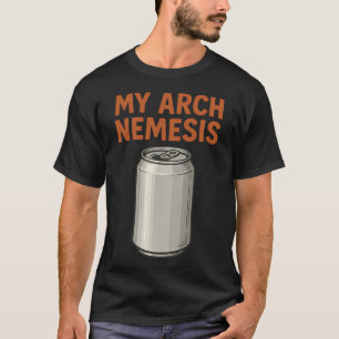 Camiseta Detecção de Metal Divertida Meu Arqui Inimigo Pode