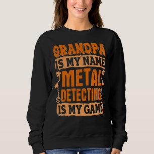 Camiseta Detecção De Metal Para Dia de os pais De Avô