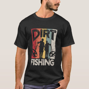 Camiseta Detecção de Tesouros na Praia com Detector de Meta