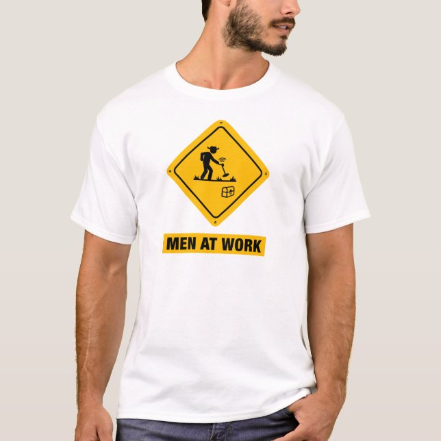 Camiseta Detecção do metal (Frente)