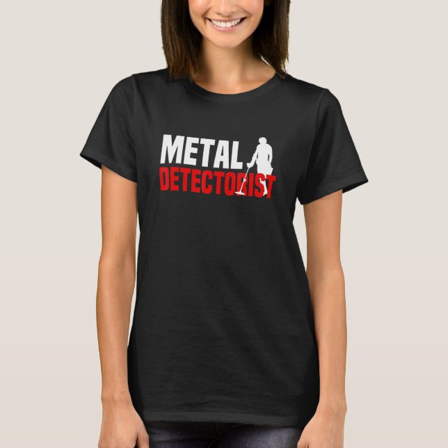 Camiseta Detectador de Metal Hunt (Frente)