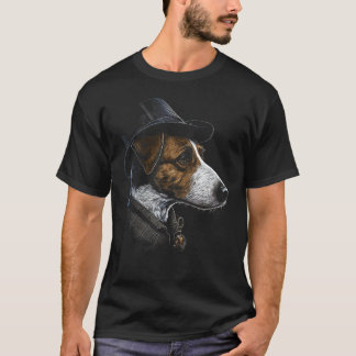 Camiseta Detective Dog Illustration