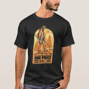 Camiseta Detector de detecção de metais Caça ao tesouro