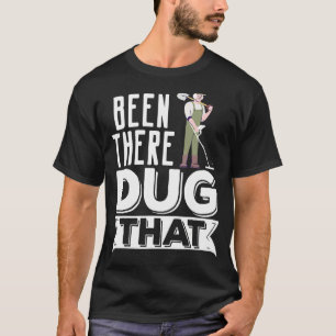 Camiseta Detector De Detecção De Metais Estava Lá Durante Q