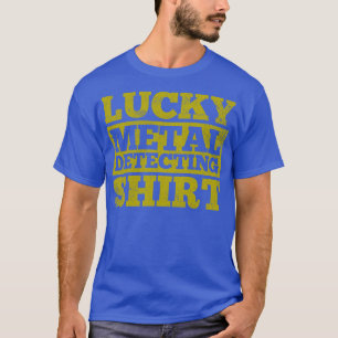 Camiseta Detector de Detector de Metais de Detecção de Meta