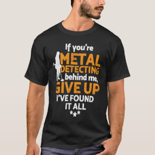 Camiseta Detector de metais metálicos
