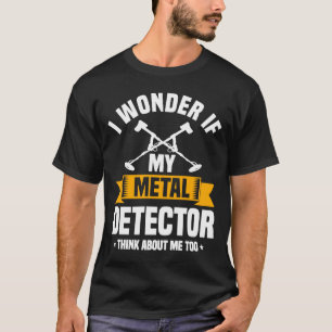 Camiseta Detector de metal Cotação de amor Detecção de meta